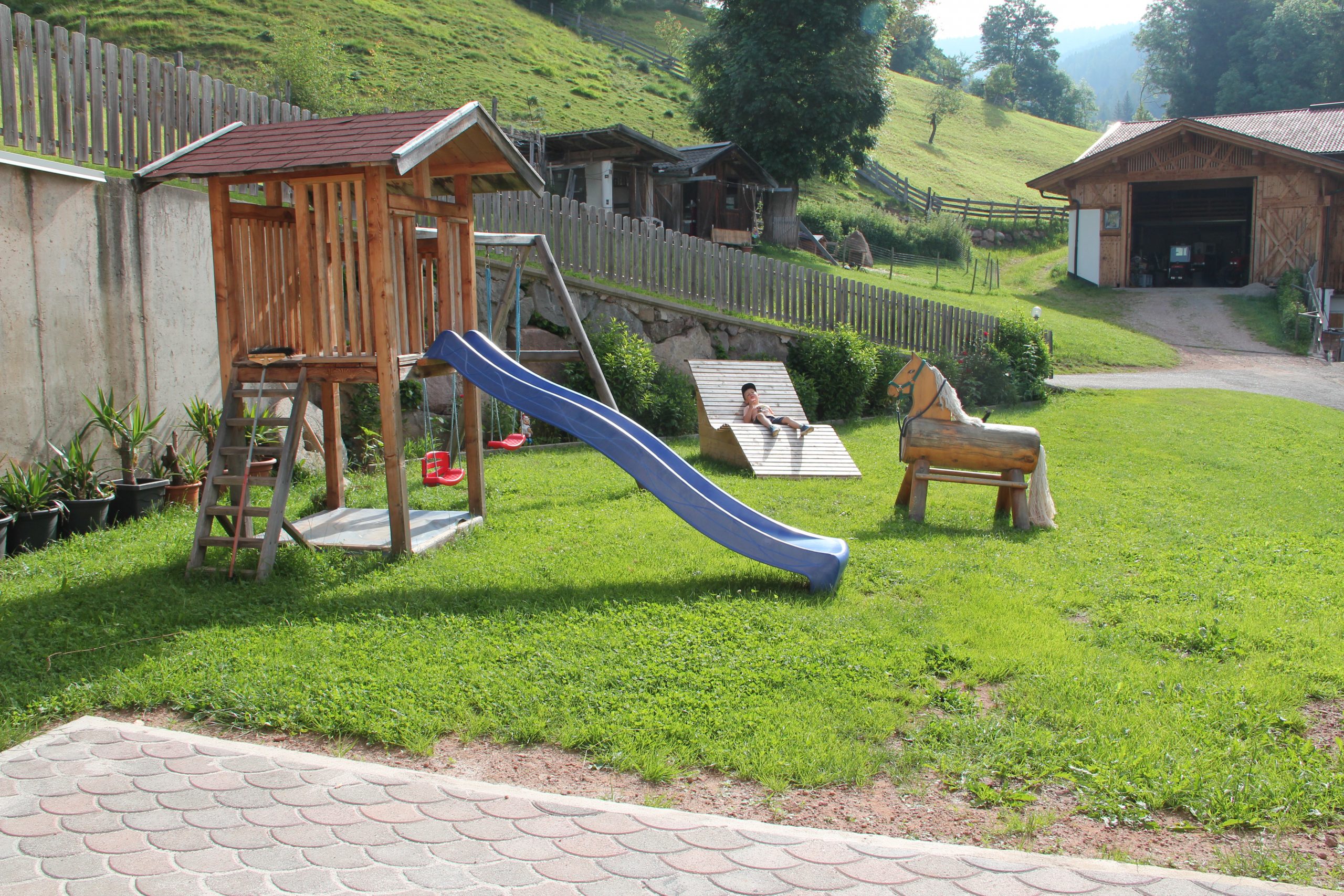 Vacanza in agriturismo con bambini al maso Boznermüllerhof