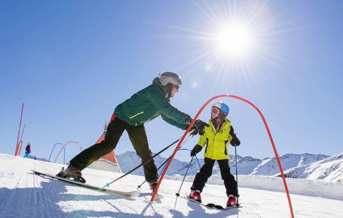 Alpines Skivergnügen im Skiurlaub in Meran 2000